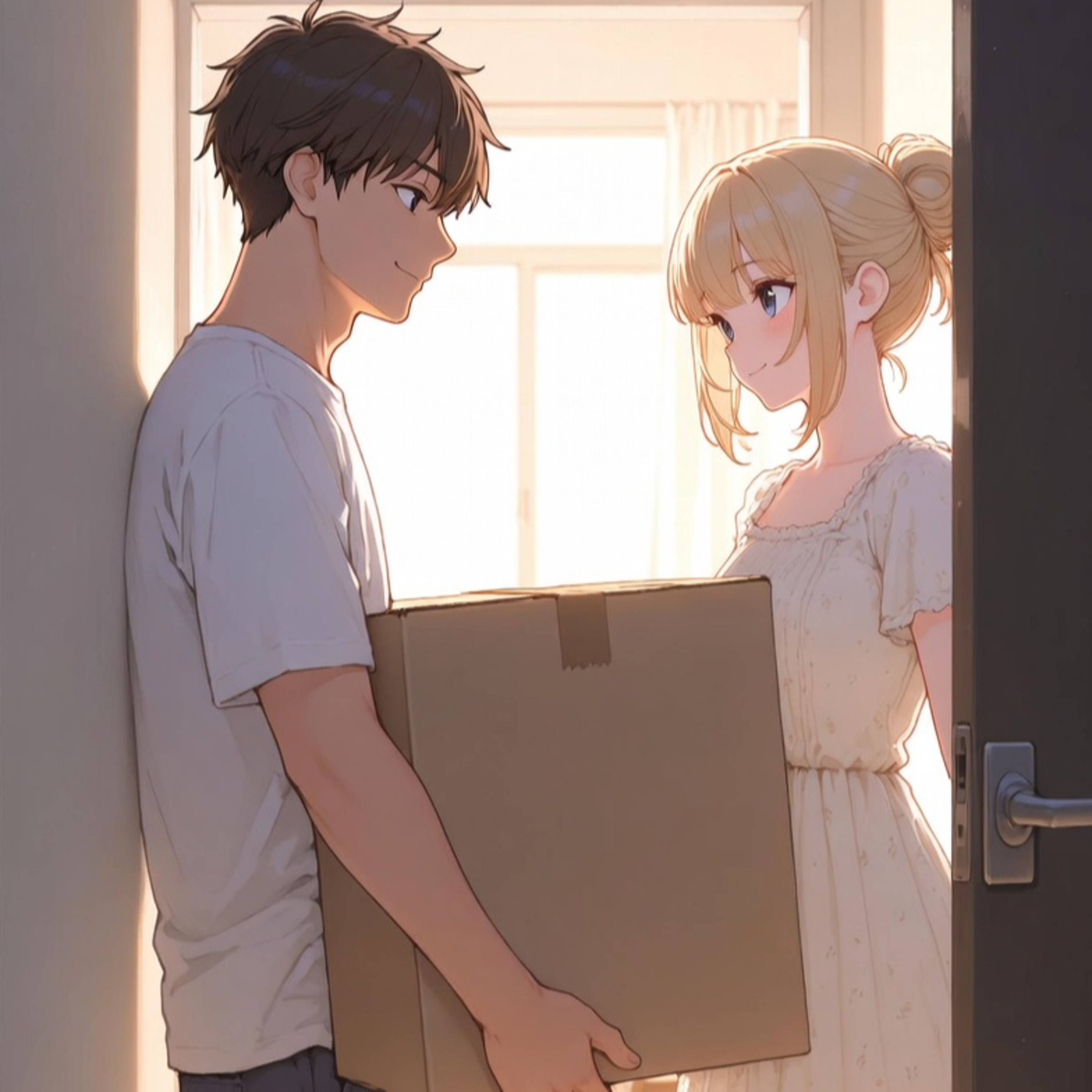 The New Neighbour (mf, female pov, anal)